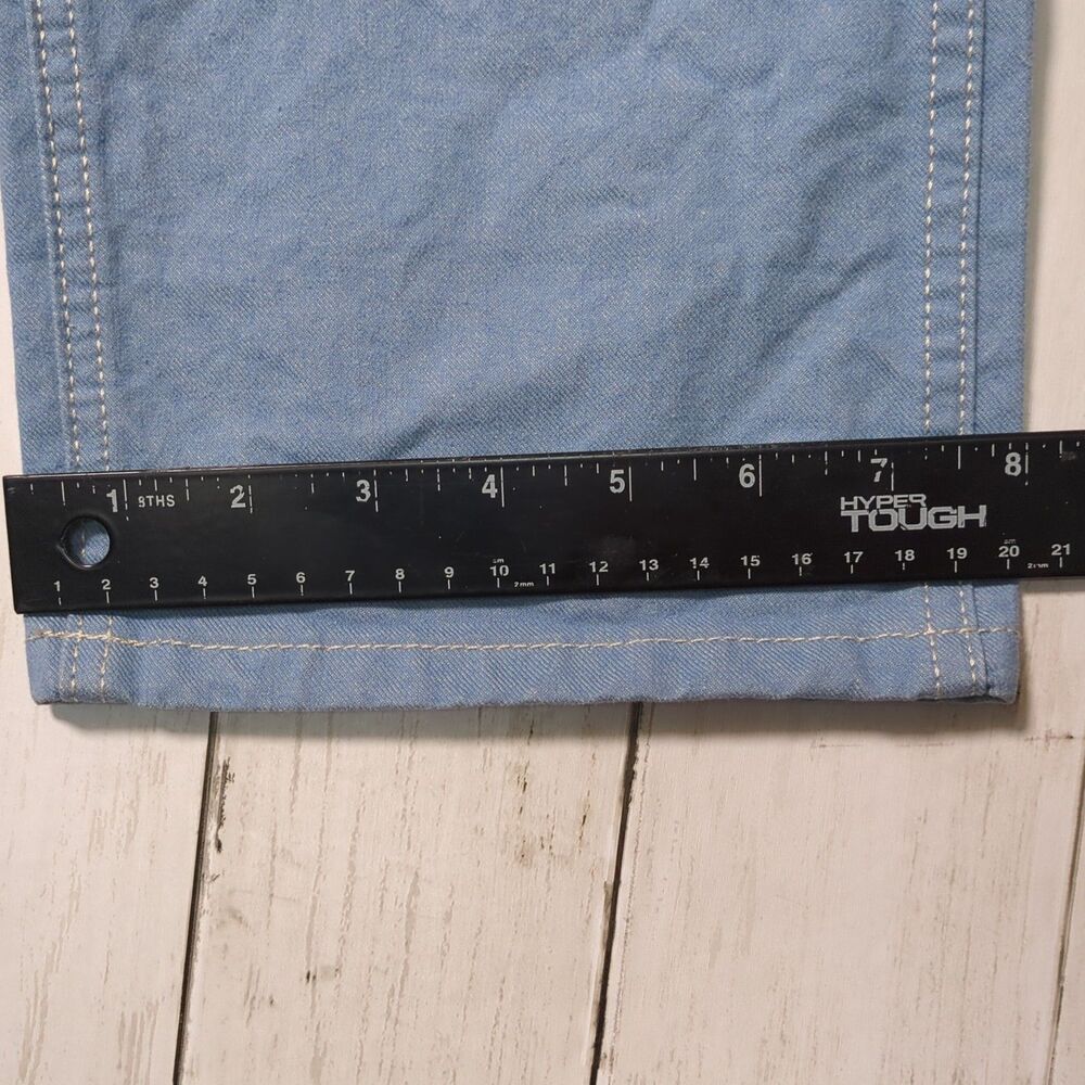 Wrangler Blue Bell Jeans High Rise Straight Leg 7x32 Western Cowgirl Rodeo - Picture 9 of 9